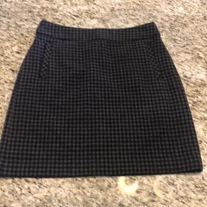 NWOT Women’s Banana Republic Sz 6 Checkered Skirt